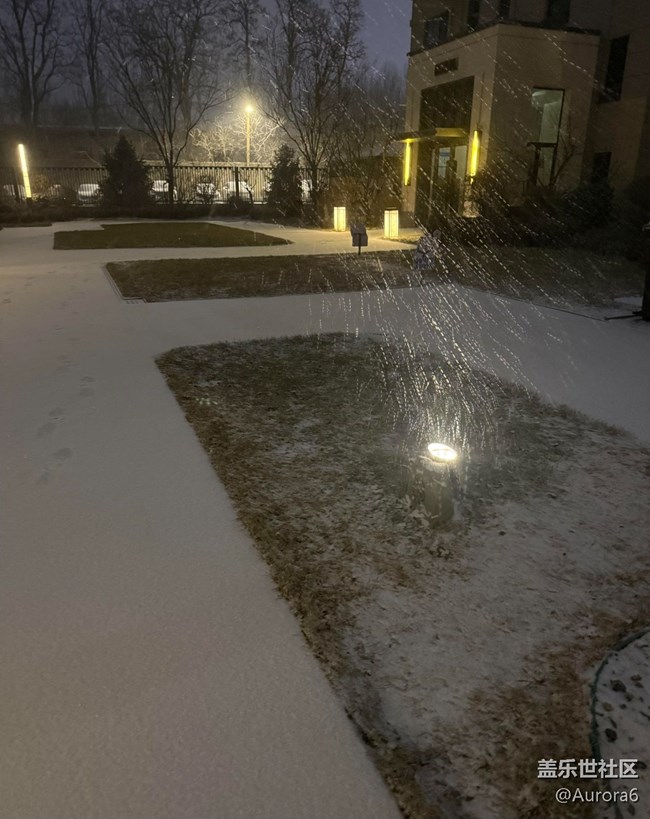 【银装视界】皑皑白雪映家园