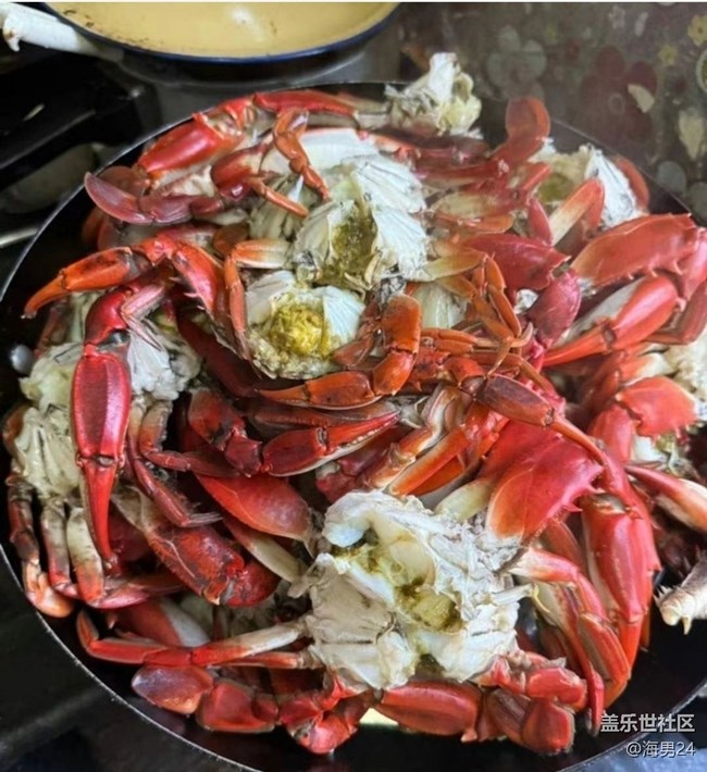 【雪落食暖】清蒸螃蟹