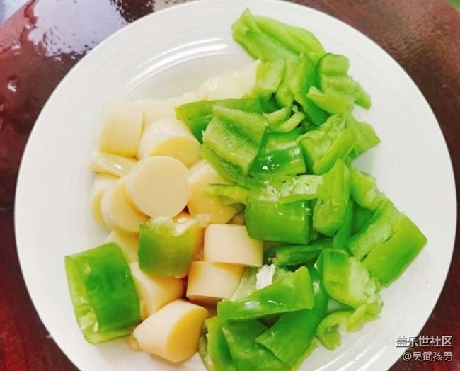 【雪落食暖】青椒豆腐