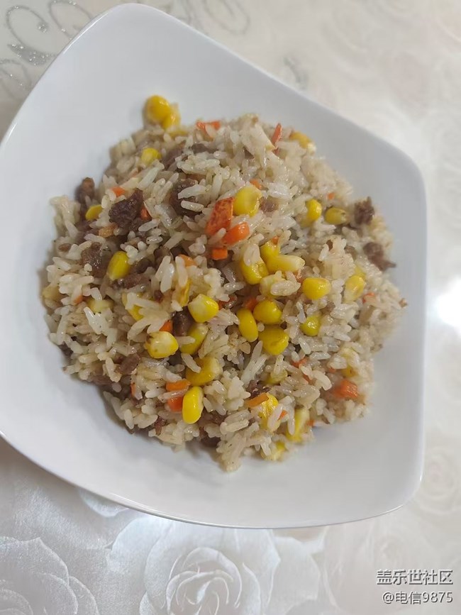 【雪落食暖】牛肉炒饭