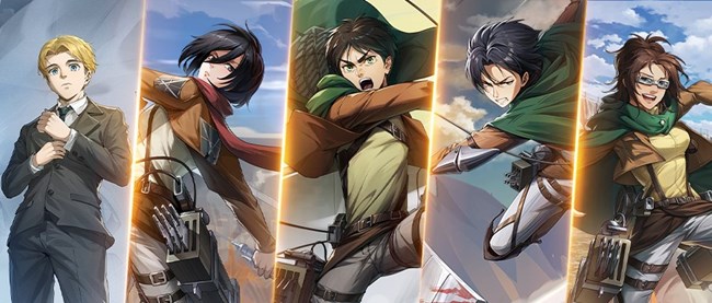 [即将上新]《勇士觉醒》正版巨人联动上线！1000 抽开局，与兵长并肩献出心脏！