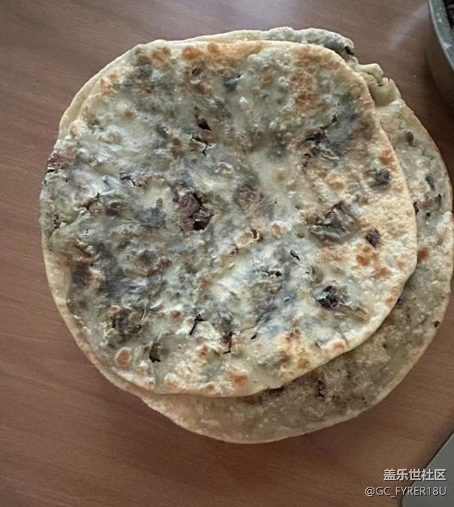 【岁末食欢愉】菜干饼