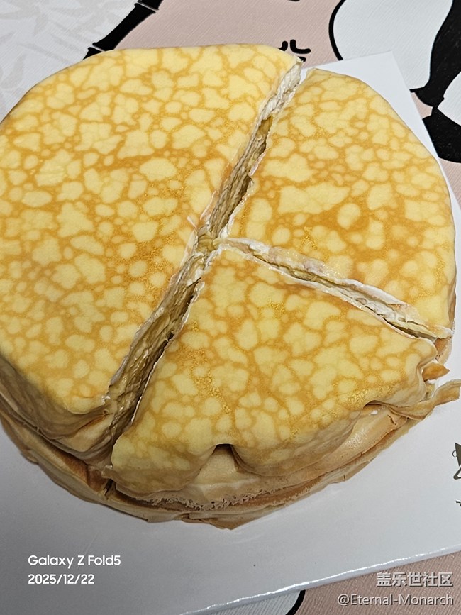 【岁末食欢愉】榴莲千层