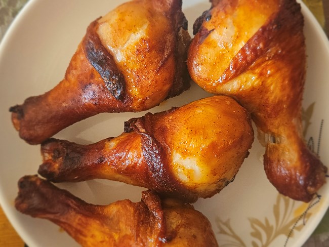 【新岁食语】烤鸡腿