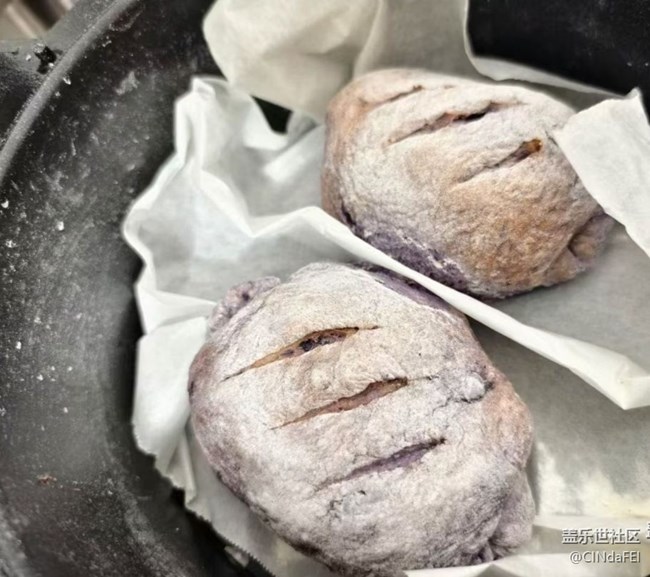 【寒天寻味】蓝莓欧包