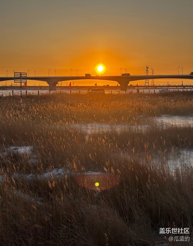 【冬日旅行色】看日落