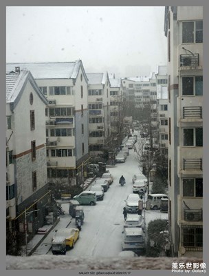 【身边的小自然】+2026初雪落小城