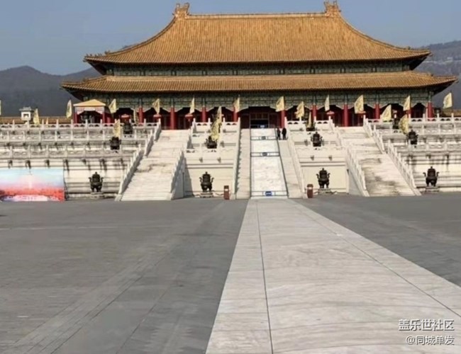 【冬日旅行色】横店游