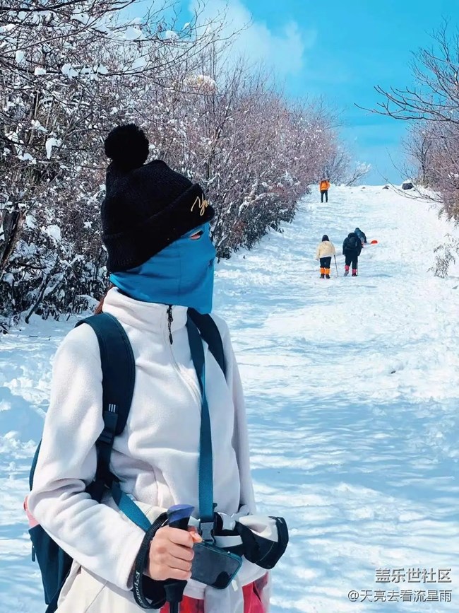 绝美高山冬景行