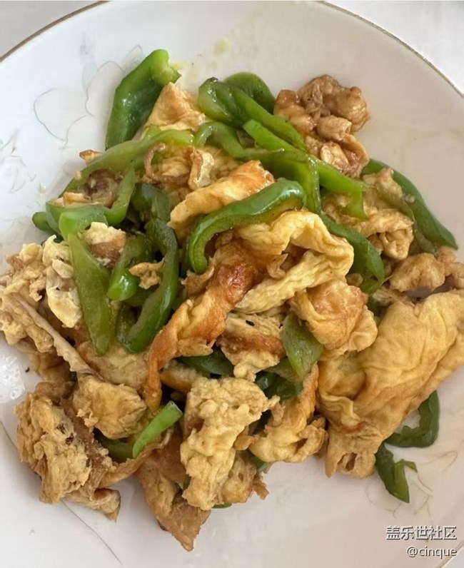 【食暖朝夕】辣椒炒鸡蛋