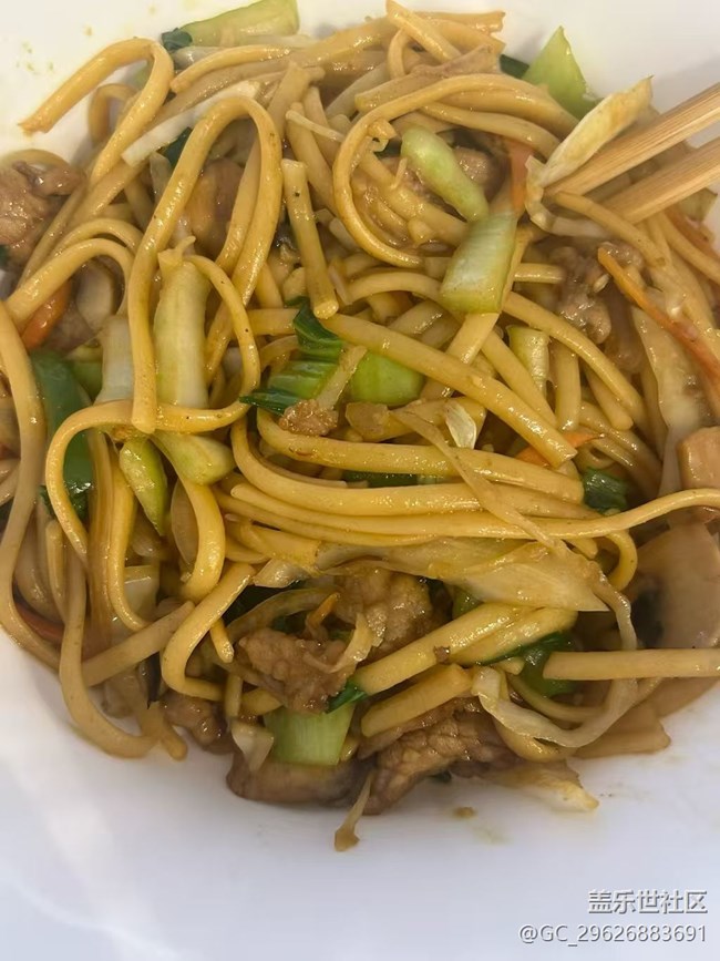 【食暖朝夕】牛肉炒面