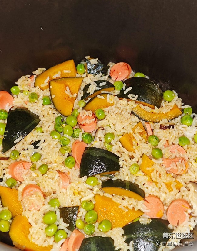 【食暖朝夕】南瓜焖饭