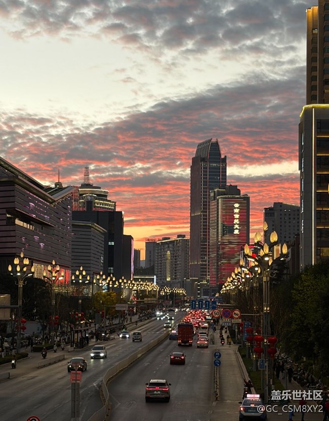 【早春第一站】火烧云