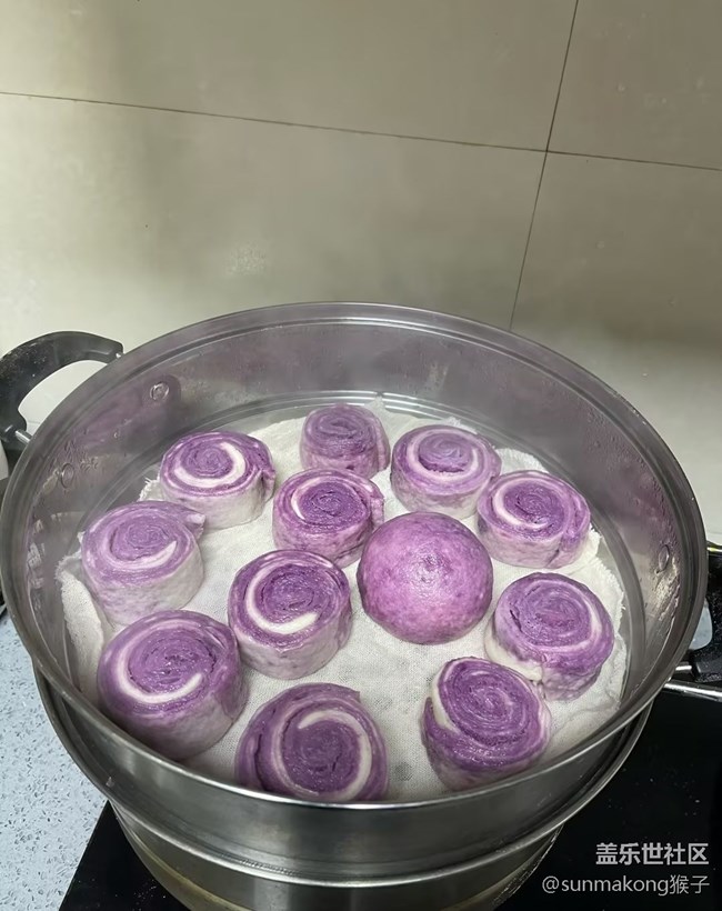 【寻味暖冬】紫薯馒头