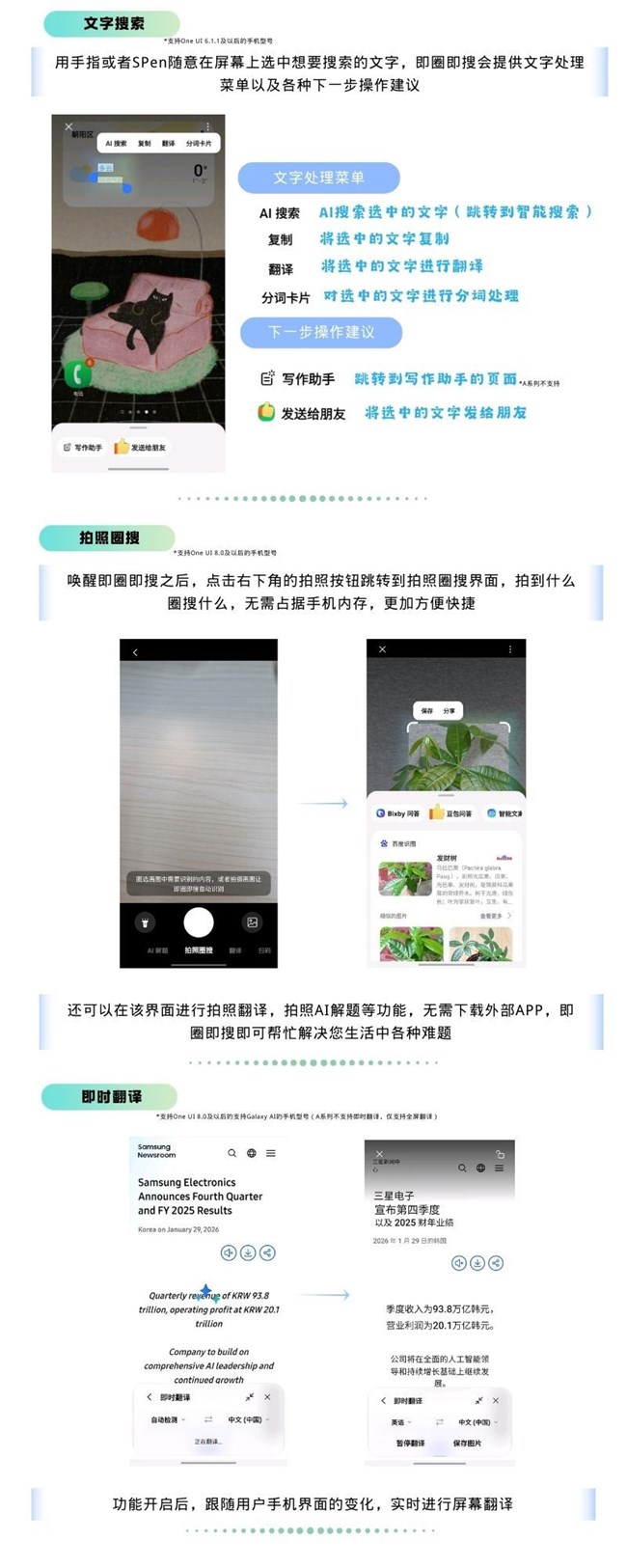 即圈即搜实用功能集锦