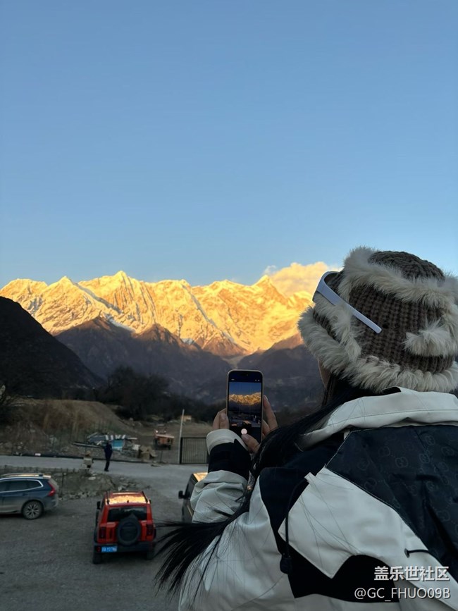 【旅途瞬间志】日照金山