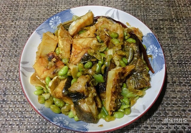 【人间知春味】咸鱼干炒毛豆