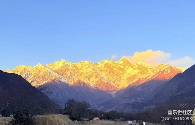 【旅途瞬间志】日照金山