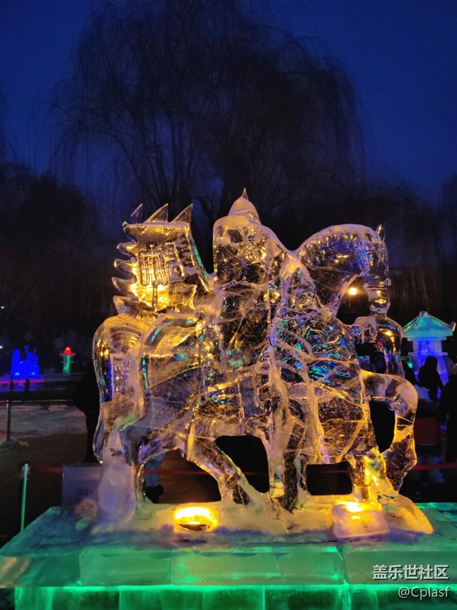 【活动回顾】华灯初上 兆麟公园赏冰灯活动回顾