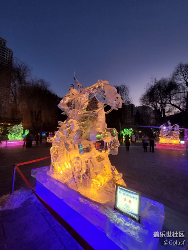 【活动回顾】华灯初上 兆麟公园赏冰灯活动回顾