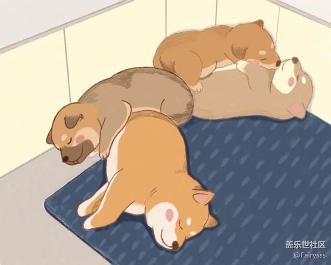 【SPen绘画】四只狗