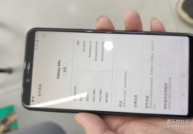 【晒出我使用过的A系列产品】三星A6S