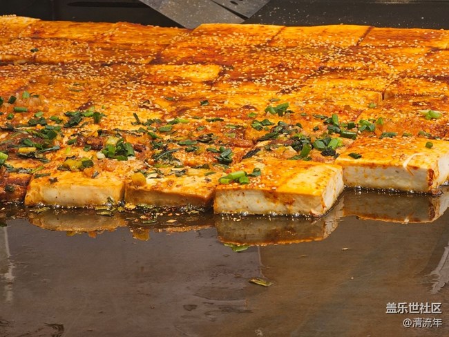 【清明食味】街边煎豆腐
