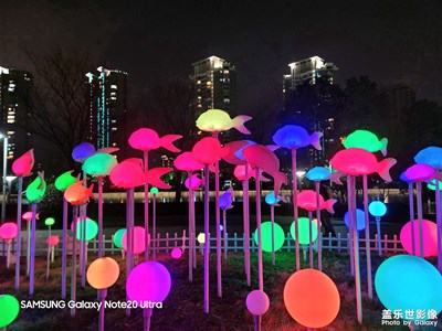 【悠闲时光 】高楼旋转餐厅+夜间江边散步