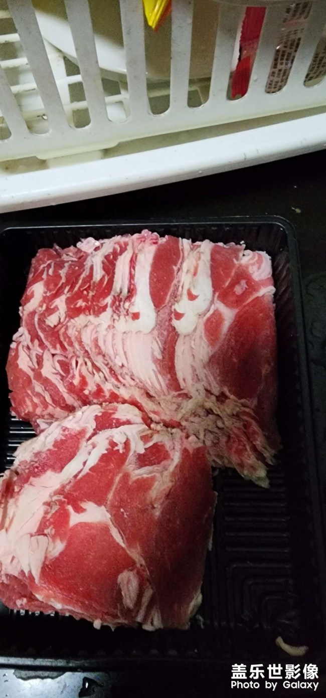雪花牛肉片