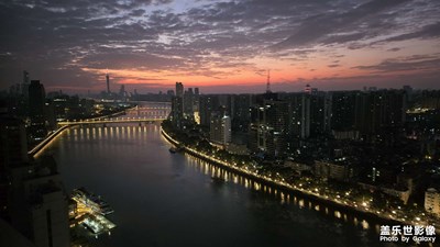 清晨的城市