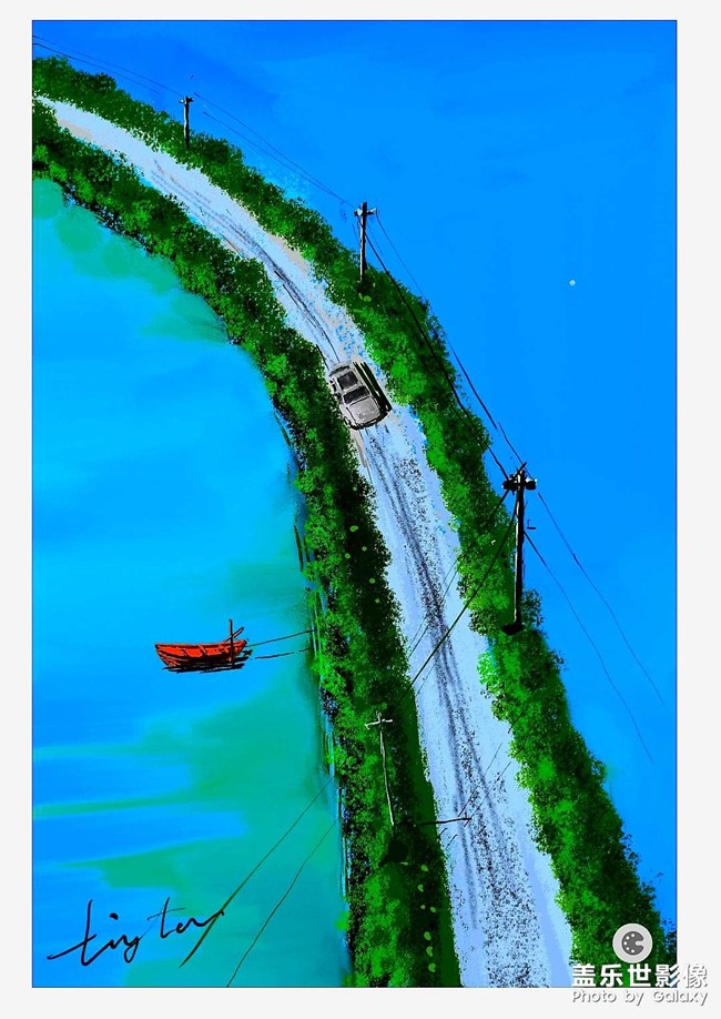 三星笔记绘画，武汉的江湖