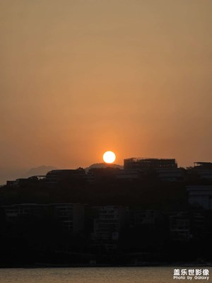 【简拍】海边落日